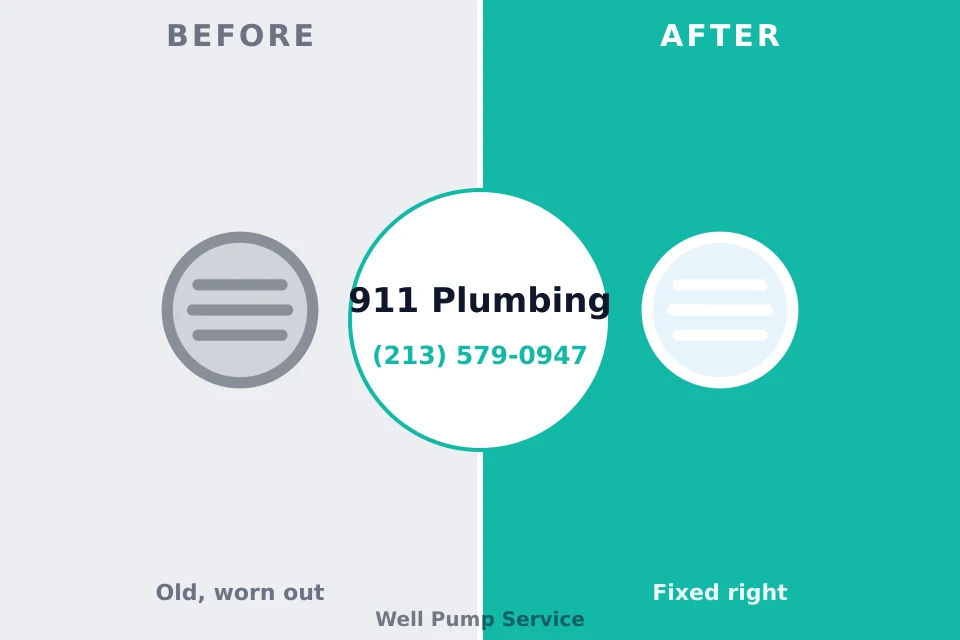 Before and after: plumbing repair Shady Shores, TX